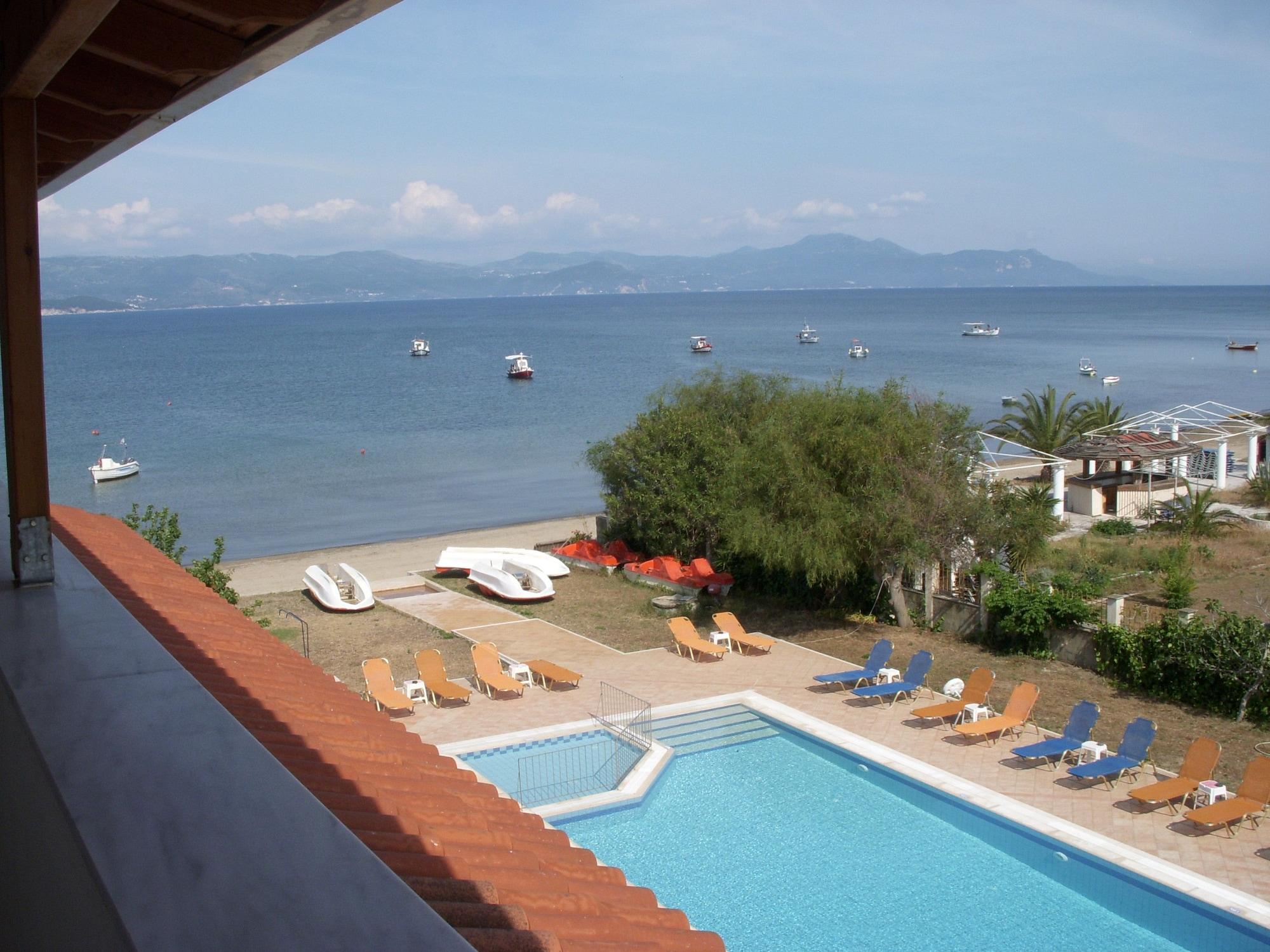 Likourgos Beach Kávos Exterior foto